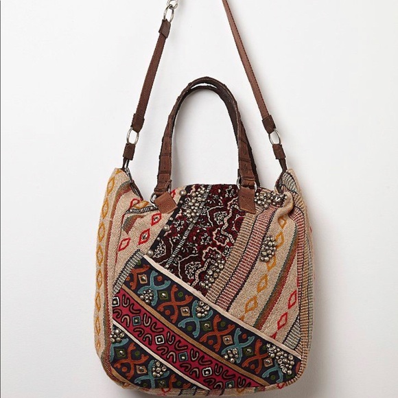 Free People Handbags - Free People India Rose Boho Bag